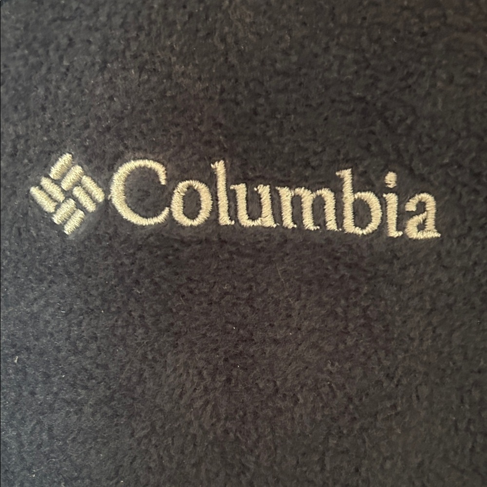 Columbia Navy Blue Fleece Vest - Picture 4 of 4